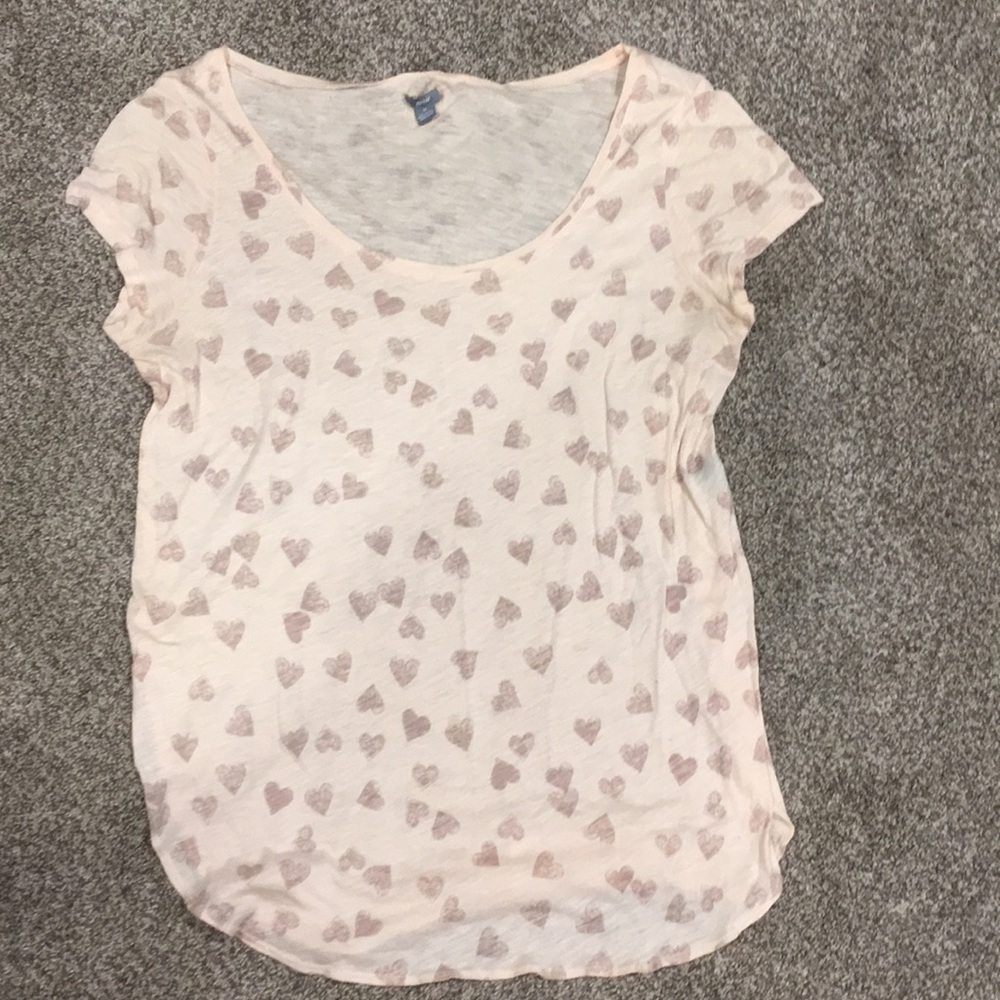 Slit sided t-shirt